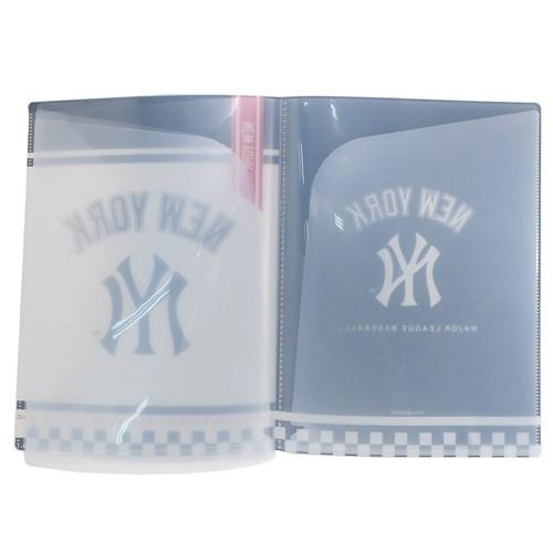 MLB メジャーリーグベースボール ファイル 10ポケット A4 クリア