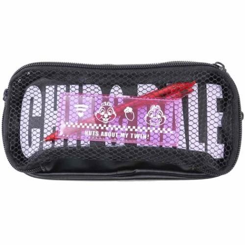 Disney（ディズニー） チップ＆デール 筆箱 メッシュポケット BOX ペン