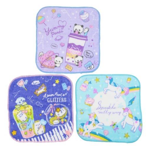 ハンカチタオル 3枚セット ミニタオル 3pセット ファンシーキャラ 新入学 クラックス 新学期準備雑貨 キャラクターのシネマコレクション 通販 Paypayモール