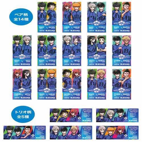 ブルーロック トレーディングチケット風クリアカード コレクション雑貨