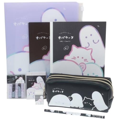 可愛い文房具セット 女の子向け 8点文具セット オバケーヌ プレゼント 小学生 中学生 まとめ買い キャラクターのシネマコレクション 通販 Paypayモール