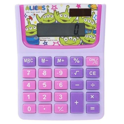 トイストーリー エイリアン ディズニー グッズ 電卓 ソーラーバッテリー 計算機 ss デルフィーノ キャラクターのシネマコレクション 通販 Paypayモール