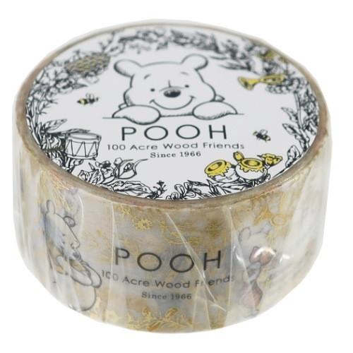 Disney（ディズニー） くまのプーさん グッズ マスキングテープ 箔入り