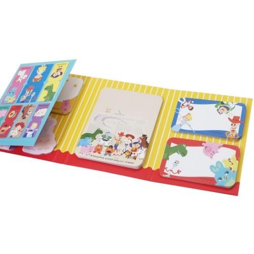 Disney トイストーリー4 付箋 インデックスシール付 BOOK型 ふせん
