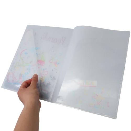 スヌーピー スパンコール入り Wポケット クリアファイル ポケットファイル レインボー ピーナッツ グッズ キャラクターのシネマコレクション 通販 Paypayモール