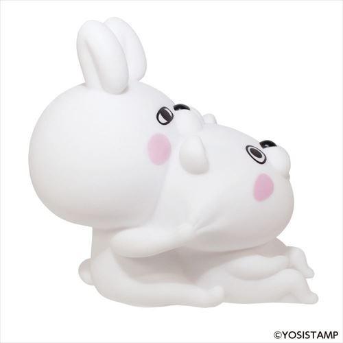 貯金箱 ヨッシースタンプ フィギュアバンク うさぎ＆くま100