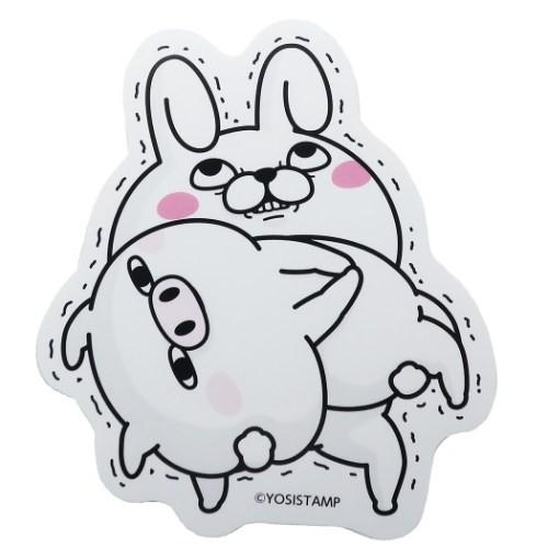 ヨッシースタンプ グッズ ダイカット ステッカー ビッグ シール ぶるぶる Yosistamp キャラクター Helarahas Com