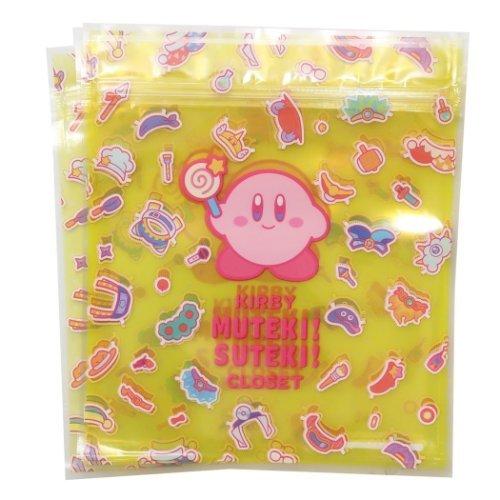 ＊ビィ＊　4袋 星のカービィ ゲームキャラクター 小分け ビニール袋 ジッパーバッグ