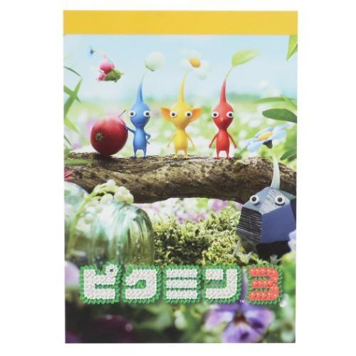 ピクミン3 メモ帳 スクエアメモ エンスカイ キャラクターのシネマコレクション 通販 Paypayモール