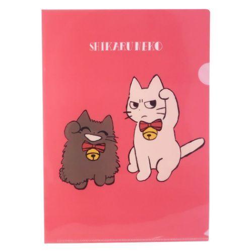 クリアフォルダー シングル クリアファイル しかるねこ キャラクター プレゼント 男の子 女の子 ギフト バレンタイン Esk 43 キャラクターのシネマコレクション 通販 Yahoo ショッピング