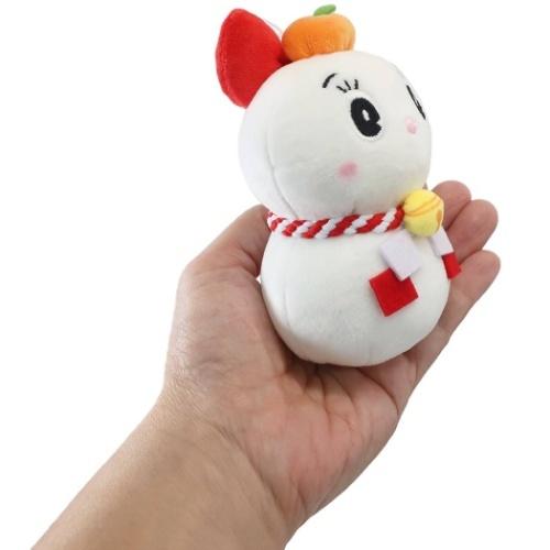 ミニ ぬいぐるみ ドラえもん 年賀 マスコット 鏡餅ドラミちゃん 藤子f不二雄 エンスカイ キャラクターのシネマコレクション 通販 Paypayモール