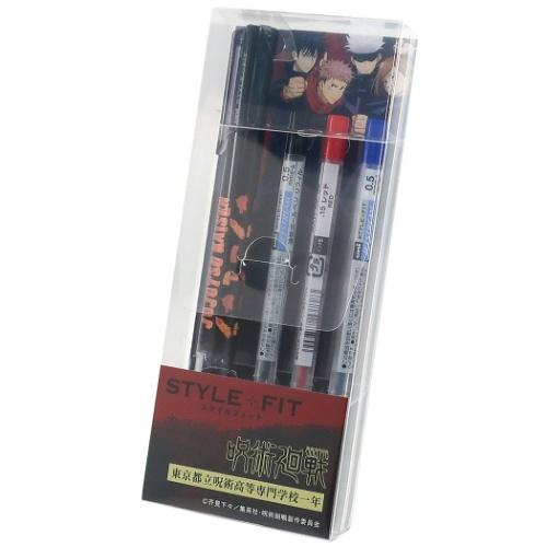 呪術廻戦 少年ジャンプ アニメキャラクター ボールペン スタイルフィット3色ホルダー キャラクターのシネマコレクション 通販 Paypayモール