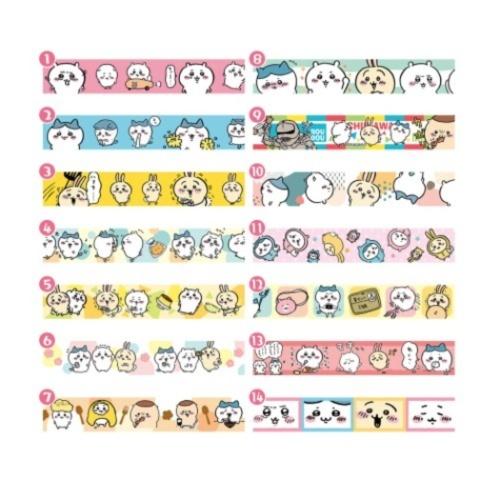 ちいかわ 15mm マステ コレクション Line Friends マスキングテープ キャラクター 全14種 エンスカイ キャラクターのシネマコレクション 通販 Paypayモール