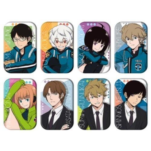 ワールドトリガー 缶バッジ トレーディング まるかく カンバッジ 全8種