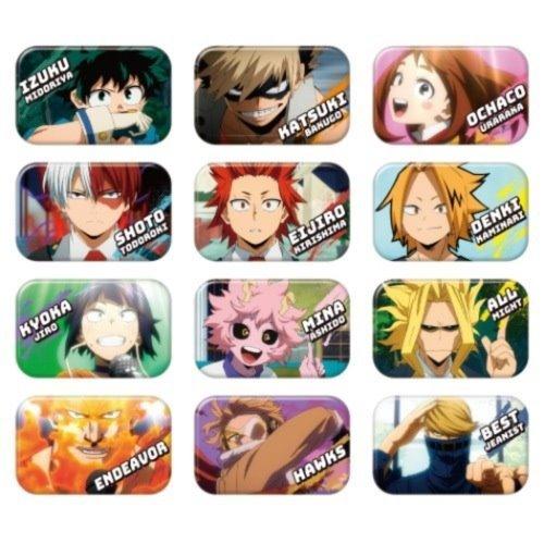 僕のヒーローアカデミア まるかく カンバッジ 少年ジャンプ 缶バッジ アニメキャラクター 第6弾 エンスカイ キャラクターのシネマコレクション 通販 Paypayモール