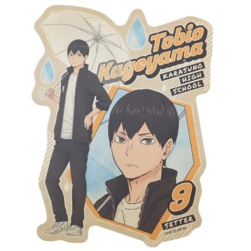 ハイキュー グッズ トラベル ステッカー 3 Rain Ver アニメキャラクター ビッグ シール 影山飛雄 少年ジャンプ Esk キャラクターのシネマコレクション 通販 Yahoo ショッピング