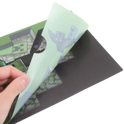 マインクラフト Minecraft グッズ クリアファイル シングル ゲームキャラクター クリアフォルダー Aタイプ キャラクターのシネマコレクション 通販 Paypayモール