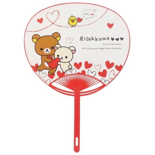 リラックマ 夏雑貨 ポリ キャラクターうちわ サンエックス キャラクター グッズ キャラクターのシネマコレクション 通販 Paypayモール