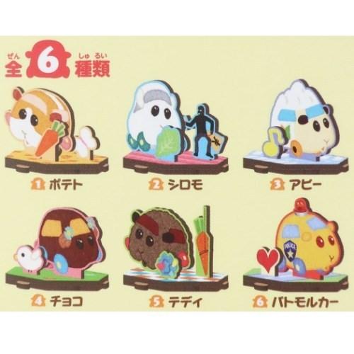PUIPUIモルカー キャラクター MDFトイキット 全6種 コレクション