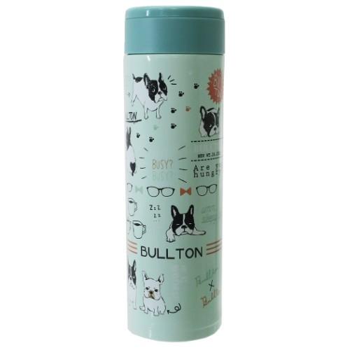 安い 激安 プチプラ 高品質 ステンレスボトル 保温保冷 水筒 フレンチブルドッグ いぬ グッズ キャラクター グリーディブルトン ミント