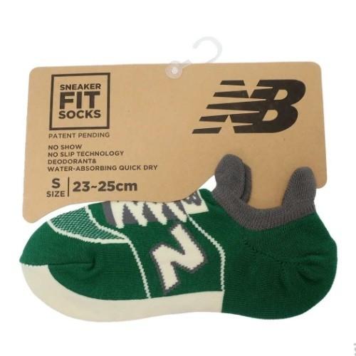 女性用 靴下 ニューバランス レディース スニーカーソックス New Balance ライトグリーン 23 25cm プレゼント キャラクターのシネマコレクション 通販 Paypayモール