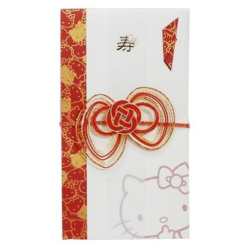 ハローキティ のし袋 サンリオ 中入封筒 短冊3枚 結婚祝 キャラクター グッズ フロンティア 紅りぼん キャラクターのシネマコレクション 通販 Paypayモール