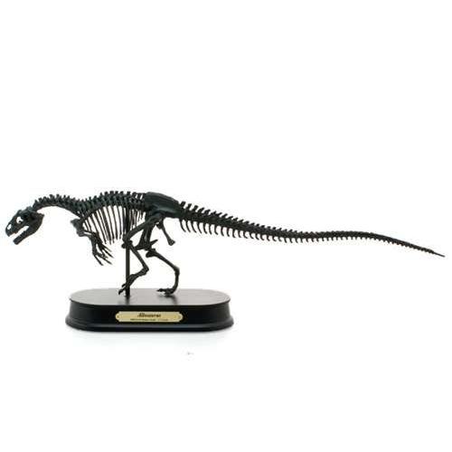 アロサウルス ブラック 最高峰 スケルトンモデル 恐竜グッズ 送料無料