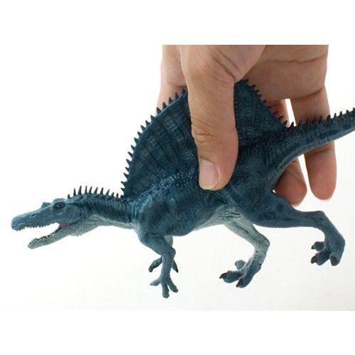 生き物・恐竜フィギュア 台座付き スピノサウルス NEWソフトモデルフィギュア 台座付き 恐竜グッズ