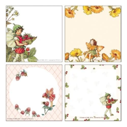 メモ帳 スクエア メモ フラワーフェアリーズ ストロベリーフェアリー Flower Fairies グッズ キャラクター グリーンフラッシュ 花の妖精たち キャラクターのシネマコレクション 通販 Paypayモール