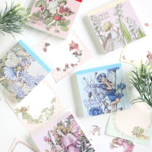 メモ帳 FLOWER FAIRIES グッズ フラワーフェアリーズ スクエア メモ