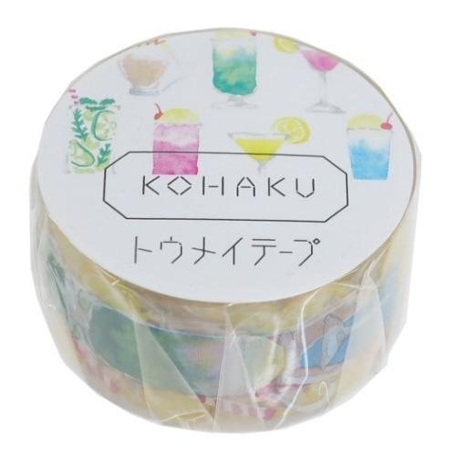マスキングテープ おしゃれ文具 かわいい コハク Kohaku mm トウメイテープ ドリンク Drink グッズ プレゼント 男 バレンタイン Gfl Kk 009 キャラクターのシネマコレクション 通販 Yahoo ショッピング