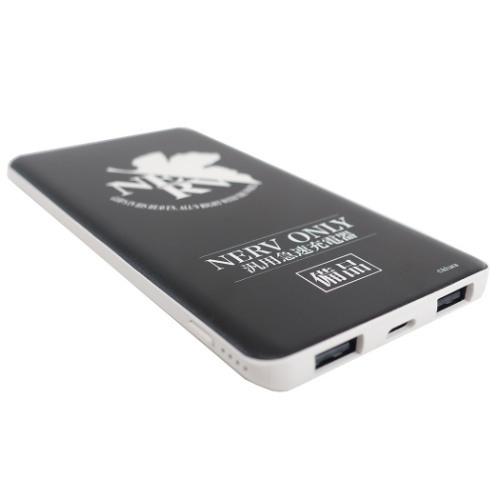 エヴァンゲリオン ヱヴァンゲリヲン モバイルバッテリー ネルフ NERV エヴァンゲリオン 2ポートUSB Type-C出力リチウムイオンポリマー充電器
