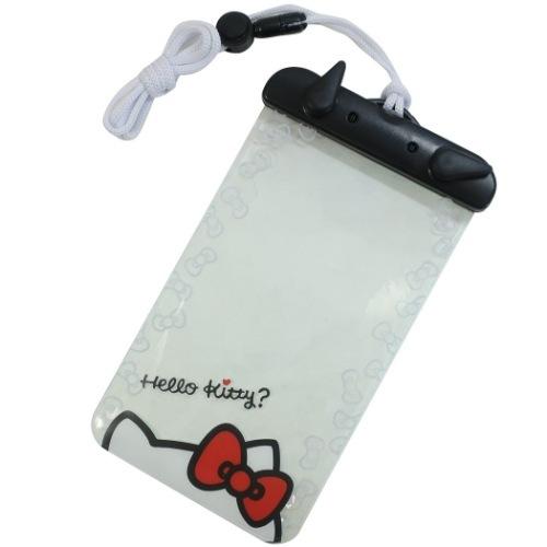 ハローキティ グッズ ネックストラップ付き 防水 スマホポーチ キャラクター ウォータープルーフ ポーチ キャラクターのシネマコレクション 通販 Paypayモール