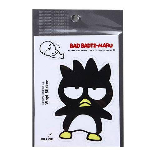 バッドばつ丸 ダイカットステッカー サンリオキャラクターグッズ シネマコレクション メール便可 キャラクターのシネマコレクション 通販 Paypayモール