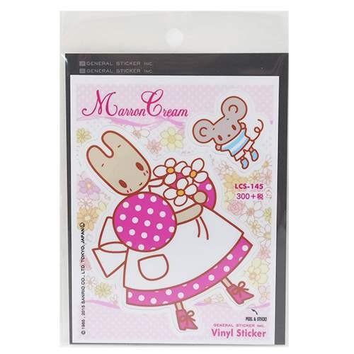 sanrio（サンリオ） ダイカットステッカー マロンクリーム ステッカー