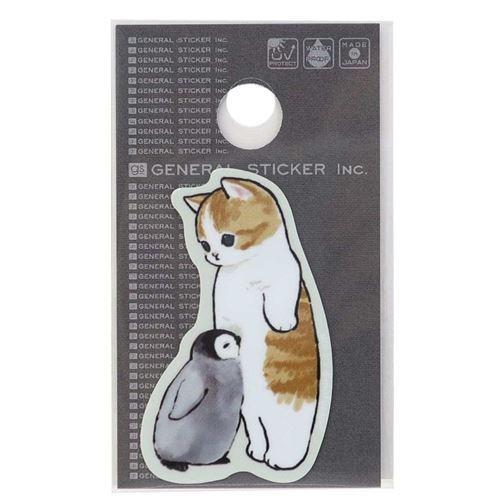 ねこ 防水シール ダイカット耐水ミニステッカー もふっ Mofusand モフサンド ゼネラルステッカー キャラクターのシネマコレクション 通販 Paypayモール