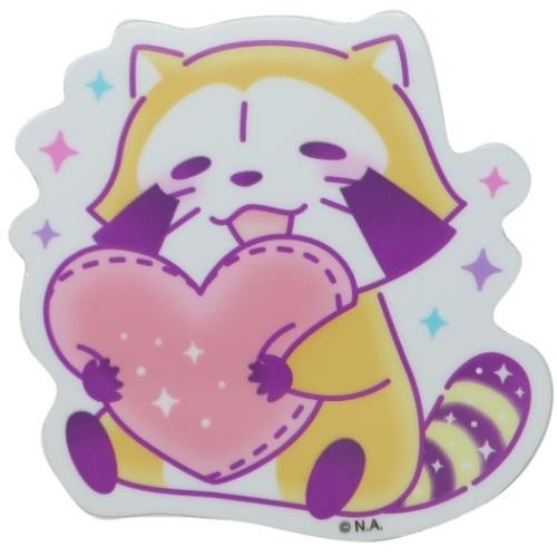 あらいぐまラスカル キャラクター 防水 ステッカー ダイカット ミニステッカー ハートクッション 世界名作劇場 グッズ キャラクターのシネマコレクション 通販 Paypayモール