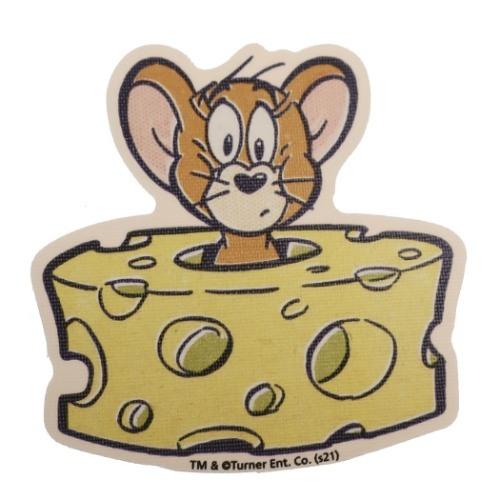 Seal限定商品 トムとジェリー キャラクター ステッカー 防水 クロス素材 ダイカット グッズ ワーナーブラザース ミニ チーズ