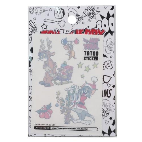 トムとジェリー グッズ ボディシール キャラクター Tatoo ステッカー クリスマス ワーナーブラザース キャラクターのシネマコレクション 通販 Paypayモール
