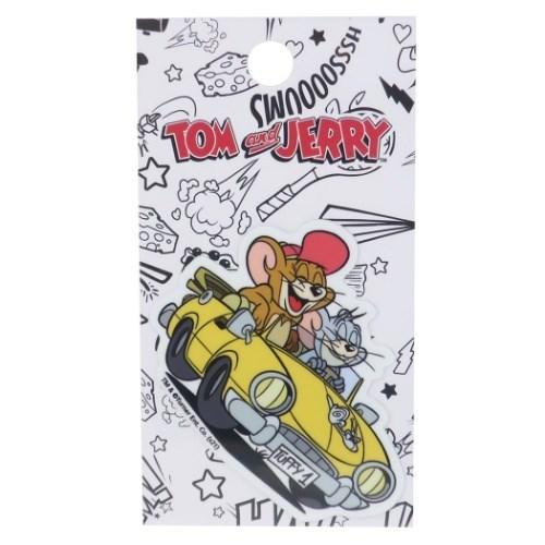 トムとジェリー グッズ 防水 ステッカー キャラクター ダイカット ミニステッカー ジェリー タフィー ドライブ キャラクターのシネマコレクション 通販 Paypayモール