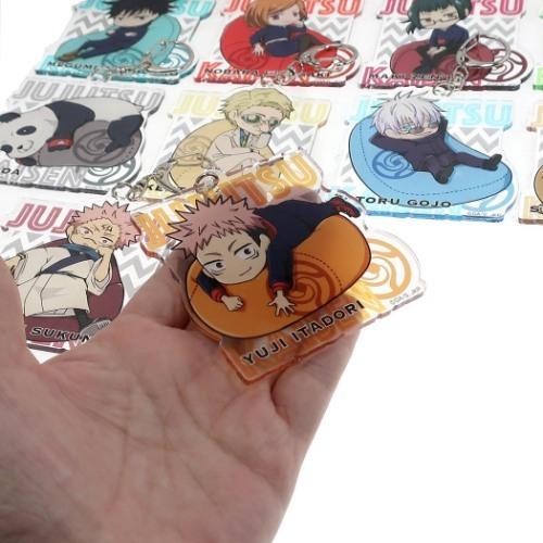 呪術廻戦 少年ジャンプ アニメキャラクター キーホルダー アクリルキーリング 虎杖 悠仁 キャラクターのシネマコレクション 通販 Paypayモール