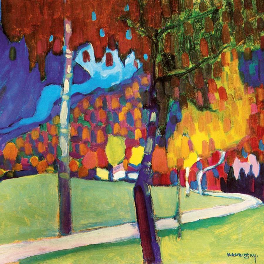 2027 Calendar TUSHITA 壁掛けカレンダー2027年 Kandinsky Figuratives