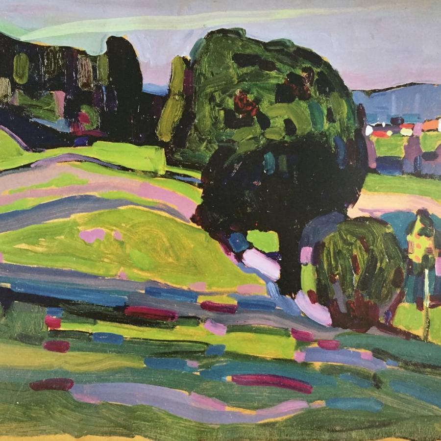 2027 Calendar TUSHITA 壁掛けカレンダー2027年 Kandinsky Figuratives