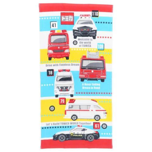 トミカ プリントビッグタオル TOMICA バスタオル キャラクター（Yahoo!・キャラクターのシネマコレクション）