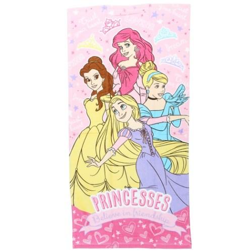 ディズニープリンセス 通販 コンパクト バスタオル 子供 ディズニー 商品 グッズ ミラクル スポーツタオル
