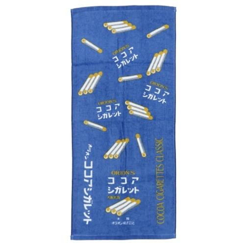 フェイスタオル グッズ プリント ロングタオル おやつ キャラクター ココアシガレット キャラクターのシネマコレクション 通販 Paypayモール