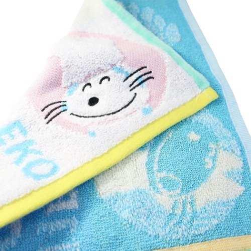 11ぴきのねこ グッズ ミニタオル 絵本キャラクター ジャガード