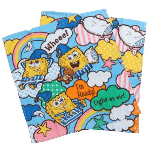 楽天 プリント ウォッシュタオル 2枚セット スポンジボブ ハンドタオル Spongebob ウェイクアップ グッズ Heartlandgolfpark Com