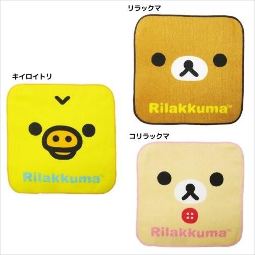リラックマ プリント ミニハンカチ Kao グッズ ミニタオル キャラクター サンエックス 犬飼タオル キャラクターのシネマコレクション 通販 Paypayモール