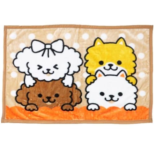 マイヤー ブランケット キャラクター ひざ掛け毛布 WAKUWAKU ANIMAL 